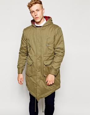 Merc Fishtail Parka - Combat Green