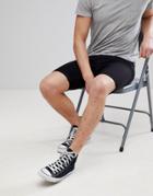 Burton Menswear Regular Fit Denim Shorts In Black Wash - Black