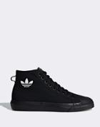 Adidas Originals Nizza Hi Top Sneakers In Black