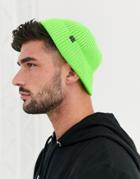 Consigned Fisherman Hat In Neon Green