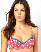 Freya D-g Hello Sailor Uw Sweetheart Padded Bikini Top