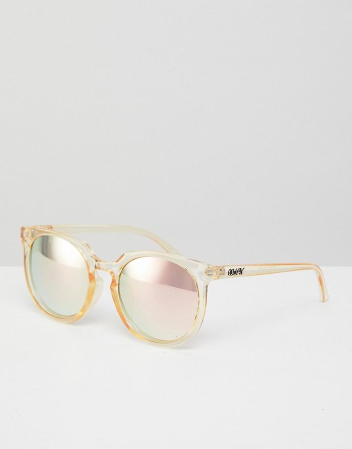 Quay Australia Dont Change Sunglasses - Gold