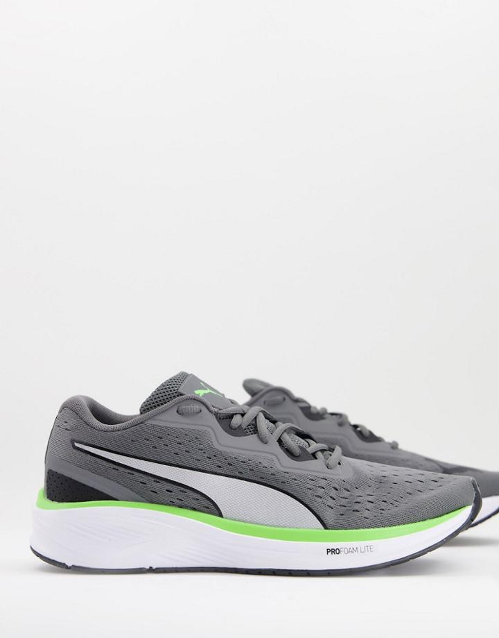 Puma Training Aviator Sneakers In Khaki-green