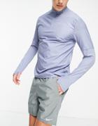 Nike Running Dri-fit Run Division Flash Element Half-zip Long Sleeve Top In Slate Gray