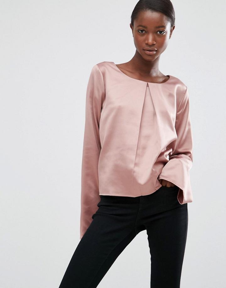Minimum Moves Hiva Flared Sleeve Blouse - Pink