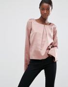 Minimum Moves Hiva Flared Sleeve Blouse - Pink
