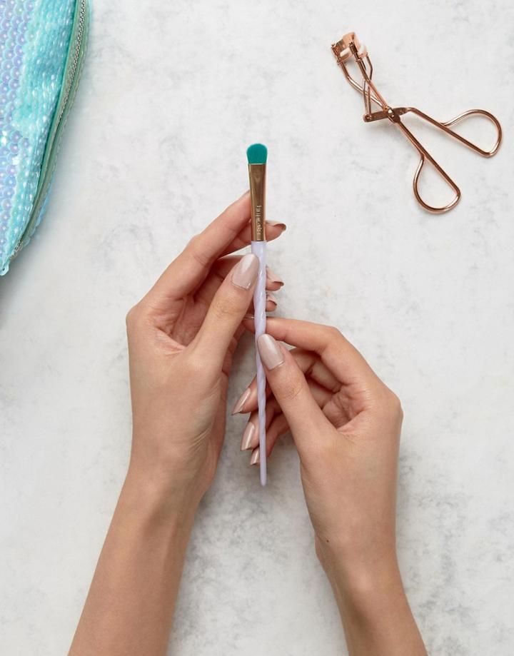 In Unicorns We Trust Unicorn Eyeshadow Brush - Clear