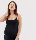 New Look Maternity Nursing Tank In Black