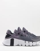 Nike Training Free Metcon 4 Sneakers In Iron Gray