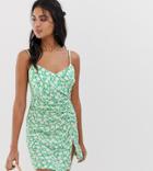 Capulet Sierra Ruched Mini Dress In Floral - Multi