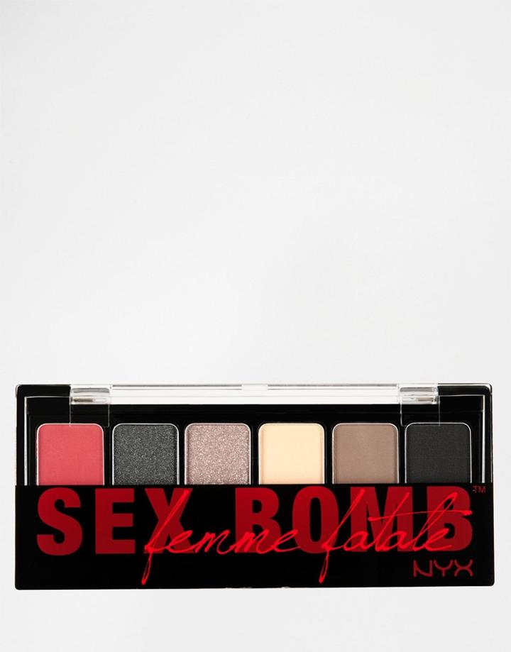 Nyx The Sex Bomb Femme Fatale Shadow Palette - Sex Bomb