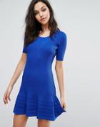 Supertrash Dai Frill Dress - Blue