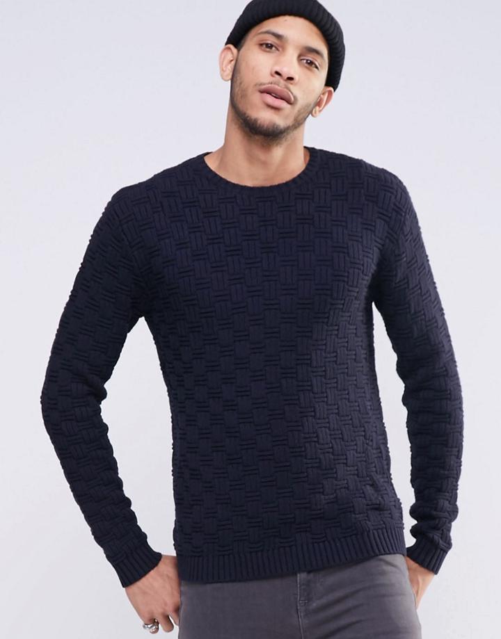 Religion Sweater - Navy