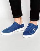 Fred Perry Spencer Canvas Sneakers - Blue