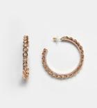 Aldo Afaulia Chain Hooped Earrings In Gold - Gold