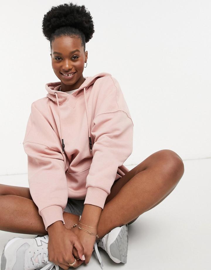 Only Oversized Hoodie In Pink