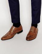 New Look Brogue In Brown - Brown