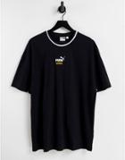 Puma King Boxy T-shirt In Black