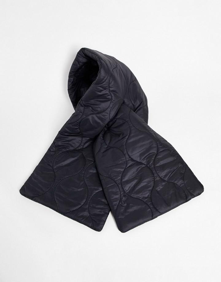 The North Face Insulated Scarf In Black