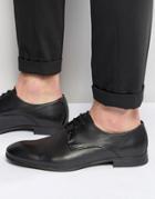 Jack & Jones Leather Derby Shoes - Black