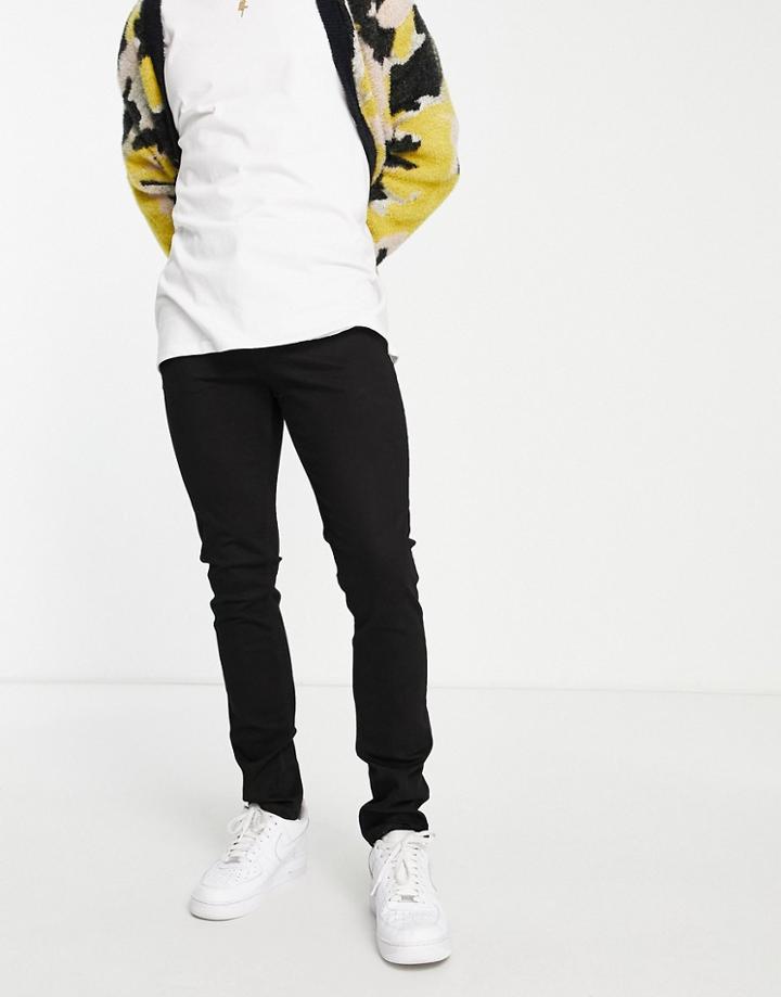 Ldn Dnm Skinny Jeans In Black