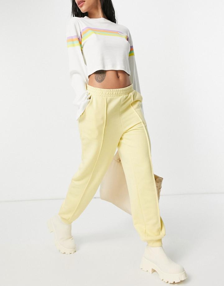 Na-kd Coordinating Sweatpants In Yellow