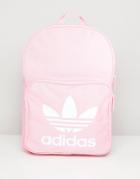 Adidas Originals Classic Backpack In Pink - Pink
