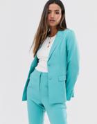 Fashion Union Structured Blazer Two-piece - Blue