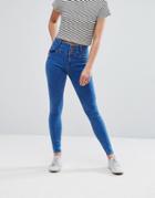 New Look Soft Skinny Jeans - Blue