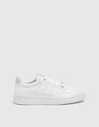 Pull & Pull & Bear Lace Up Chunky Sneakers In White