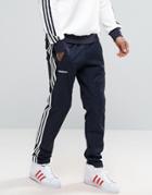 Adidas Originals 83-c Vintage Retro Joggers In Blue Bk5316 - Blue