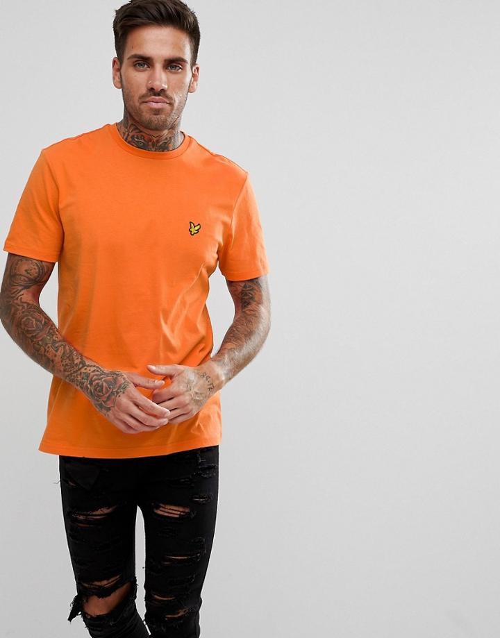 Lyle & Scott T-shirt In Orange - Orange
