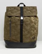 Fred Perry Camo Backpack - Green