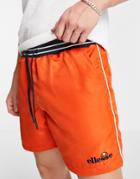 Ellesse Small Logo Shorts In Orange