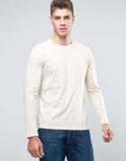 Asos Long Sleeve T-shirt - Beige