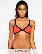 Ripcurl Mirage Color Block Triangle Bikini Top