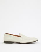 Kurt Geiger London Palermo Leather Loafers In White - White