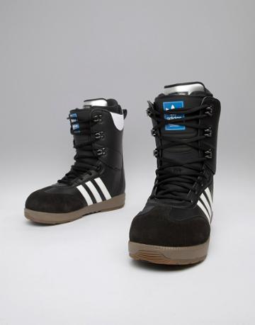 Adidas Snowboarding Samba Adv Snowboard Boots In Black - Black
