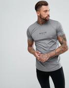 Nicce Logo T-shirt - Gray