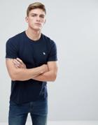 Abercrombie & Fitch Icon Moose Logo Crew Neck T-shirt In Navy - Navy