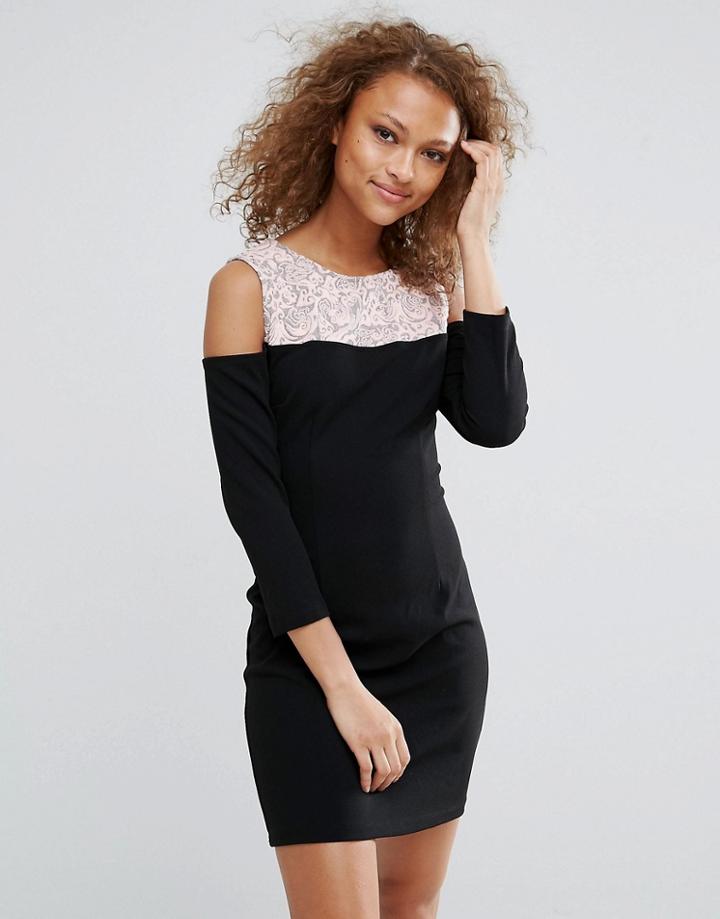 Oeuvre Bodycon Dress - Pink