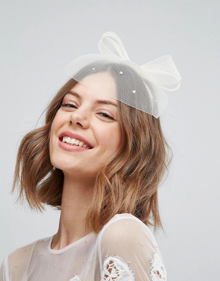 Asos Occasion Sequin Bow Fascinator Headband - Multi
