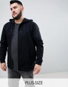 Only & Sons Zip Thru Hoodie - Black