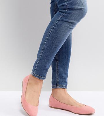 Asos Design Lassie Ballet Flats - Orange