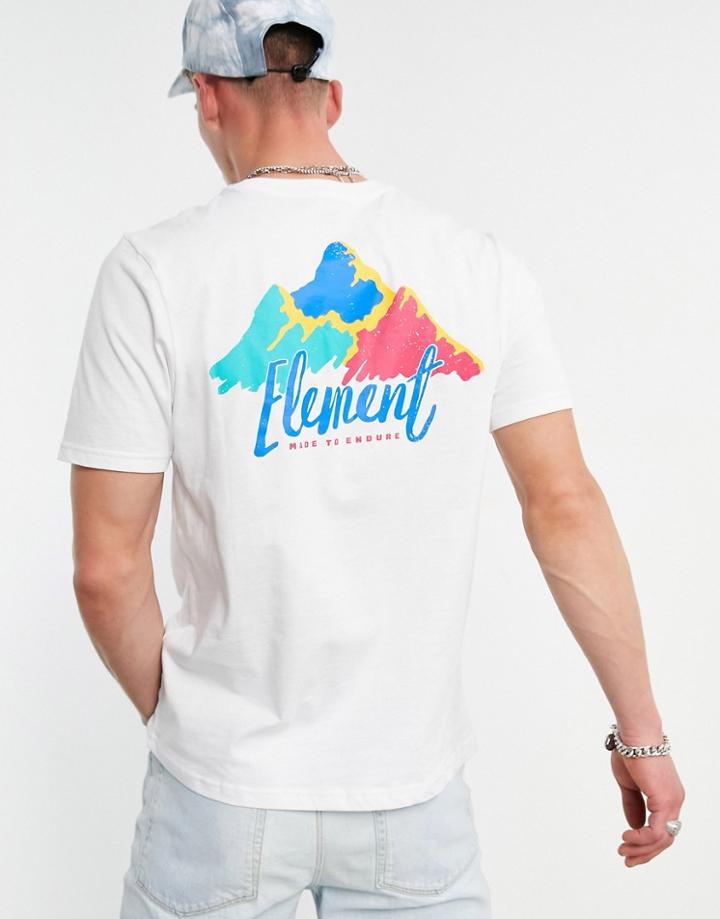 Element Yelton T-shirt In White