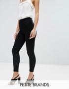 Miss Selfridge Petite Skinny Jeans - Black