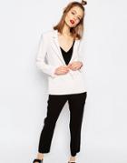 Samsoe & Samsoe Aycon Tailored Blazer - Heavenly Pink