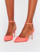 Asos Scotty Pointed Heels - Pink