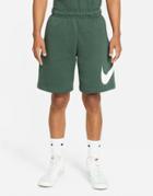 Nike Club Shorts In Khaki-green