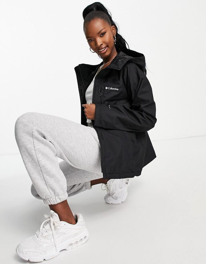 Columbia Hikebound Jacket In Black